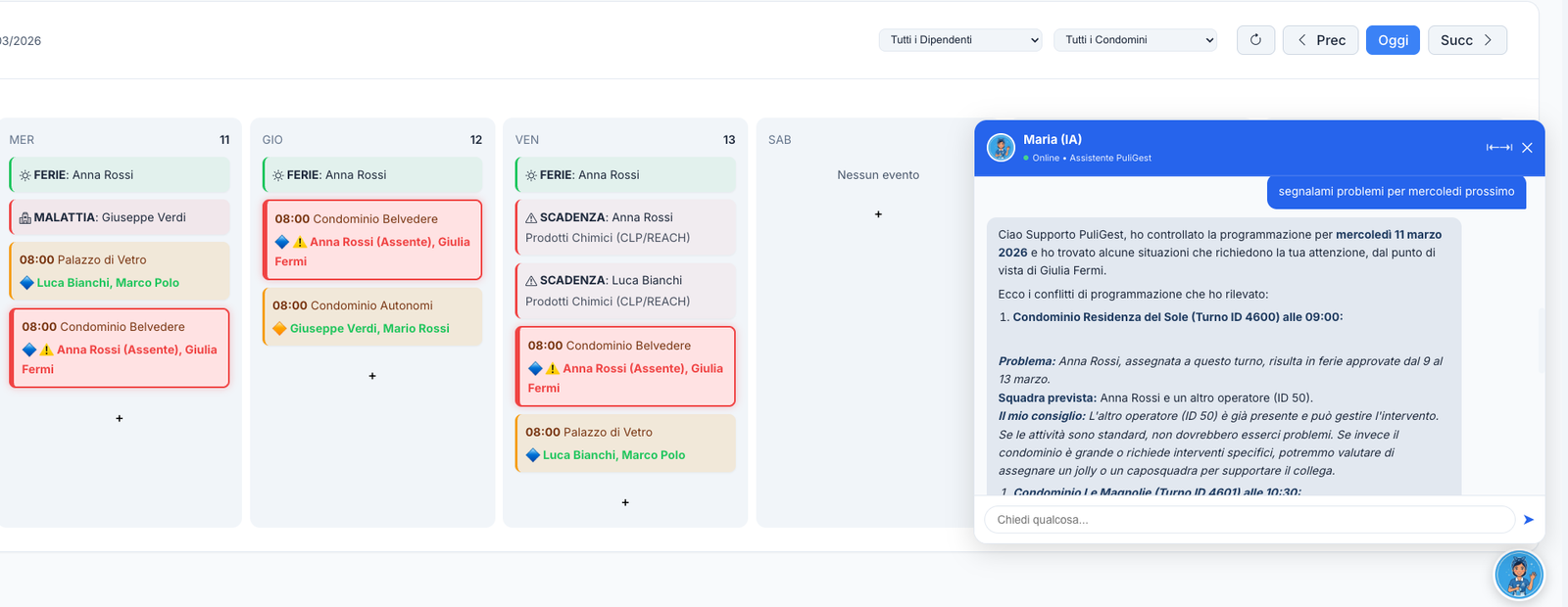 Interrogazione DB Naturale